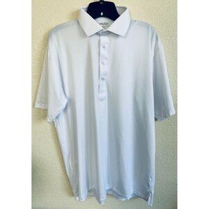 Collars & Co Semi-Spread Featherweight Polo Large Relaxed White NWOT